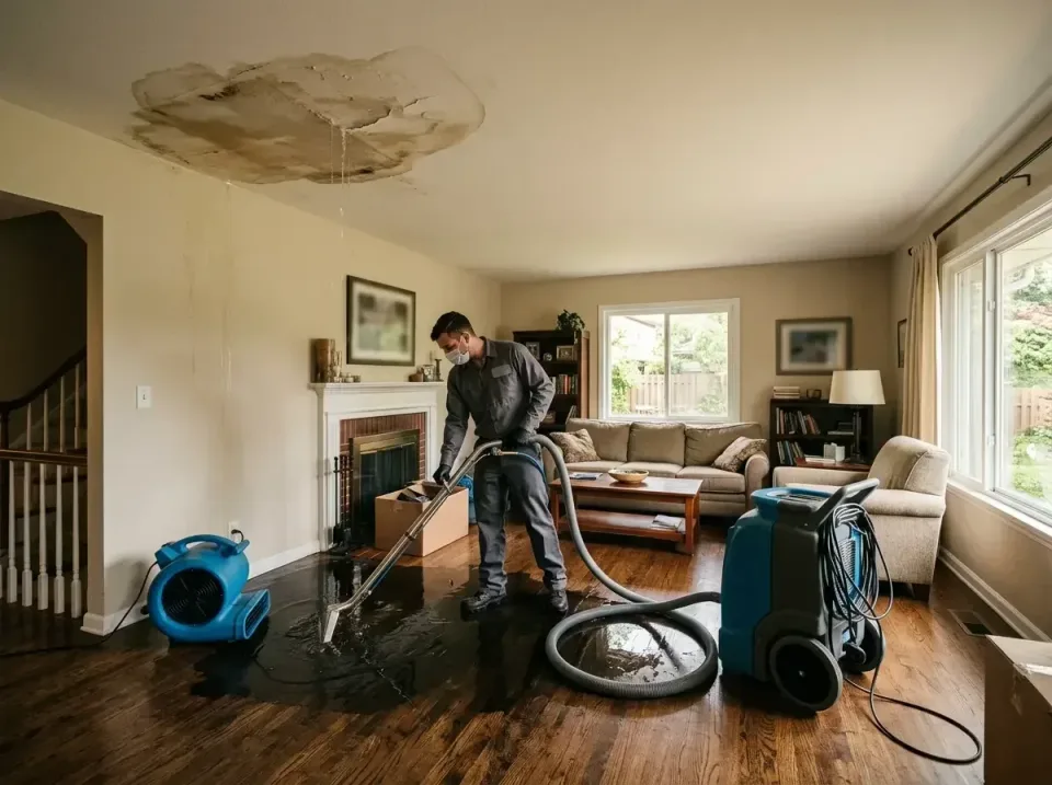 attic-pipe-burst-ceiling-drip-008 — frequently asked questions, Water Damage Restoration & Carpet Care in Piedmont, OK